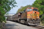 Westbound grain train